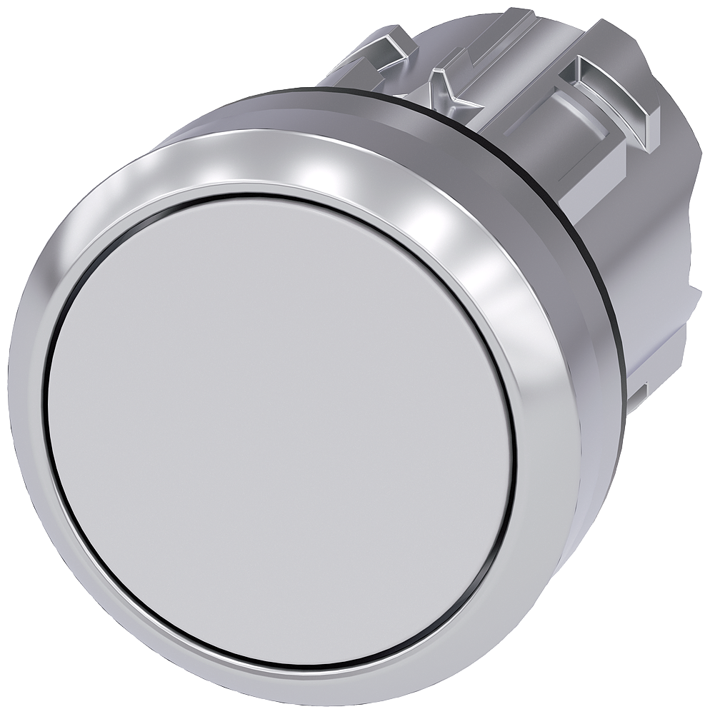 Siemens 3SU1050-0AB60-0AA0 Yay Dönüşlü Metal Buton Kafası beyaz