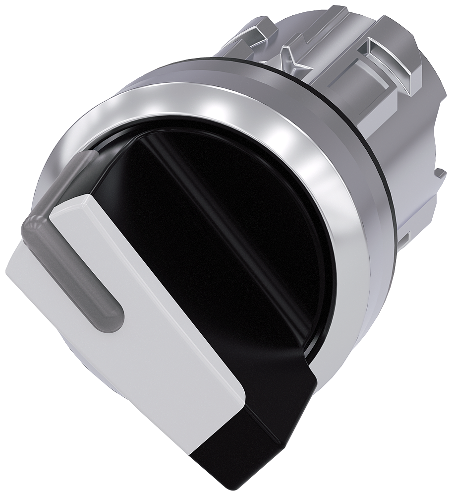 Siemens 3SU1052-2BF60-0AA0 0-1 pozisyonlu ışıklandırılabilir kalıcı metal mandal buton