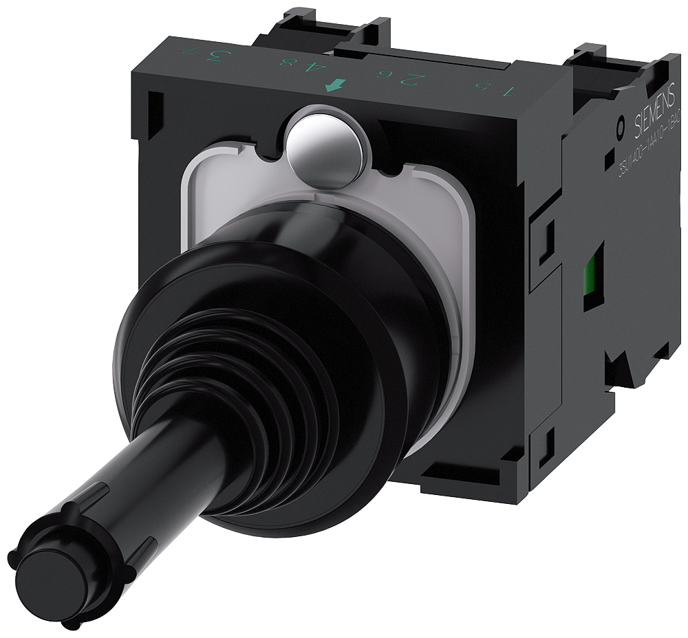 Siemens 3SU1100-7BC10-1NA0 SIRIUS ACT Mekanik kilitlemeli, yatay 2 yönlü,plastik, 2NO