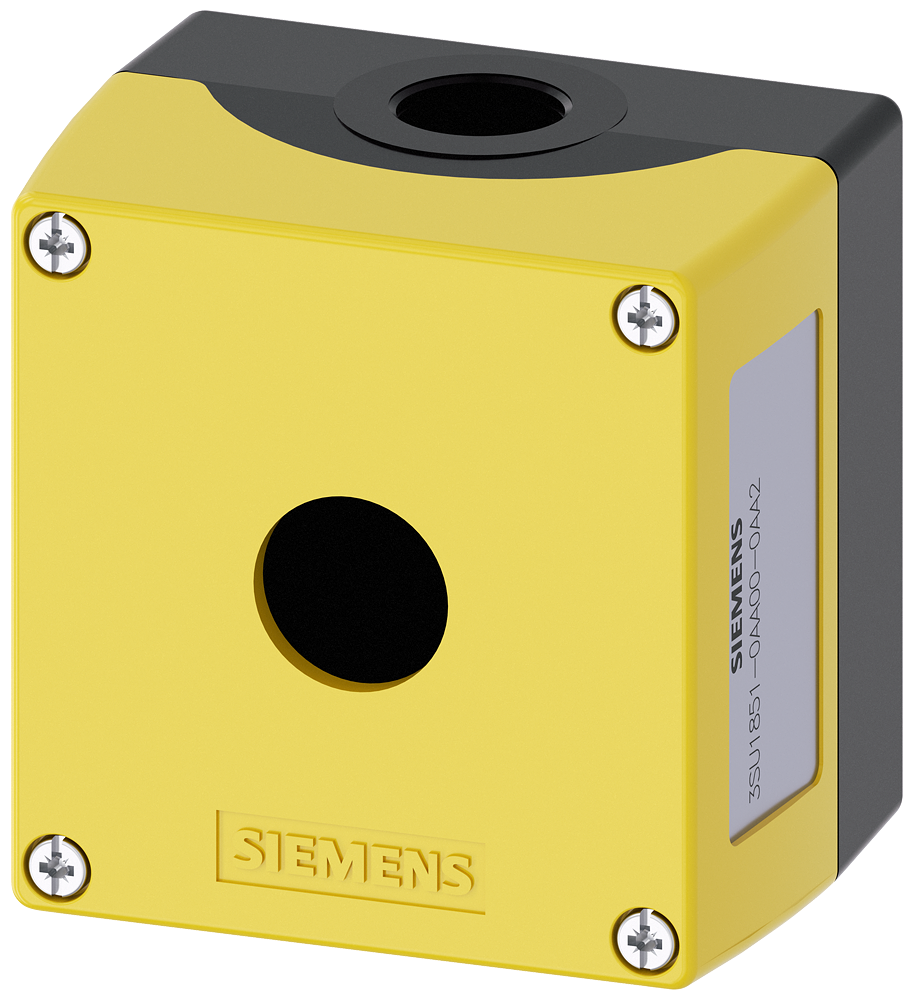 Siemens 3SU1851-0AA00-0AA2 SIRIUS ACT 4'lü acil durdurma buton kutusu metal