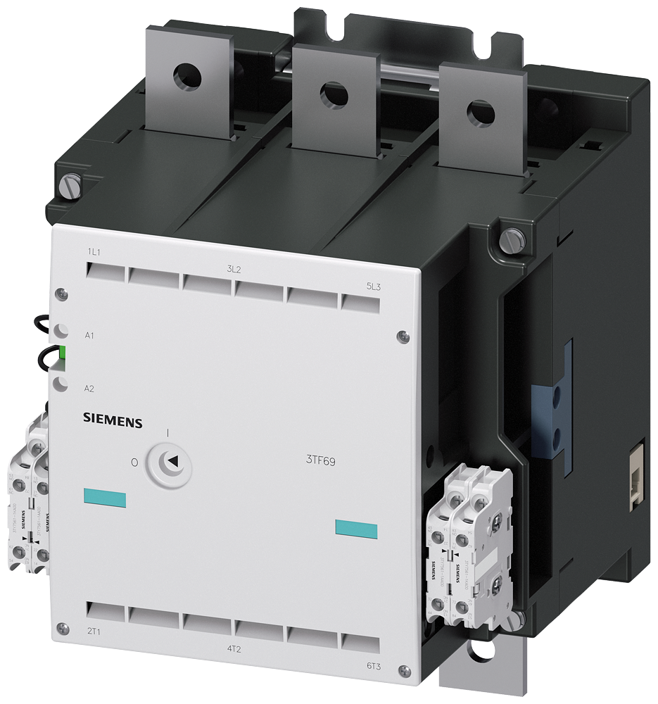 Siemens 3TF6944-0CM7 550kW; 820A; ÜÇ FAZLI; GÜÇ KONTAKTÖRÜ; 230V AC; 4NO+4NC; BOY 14