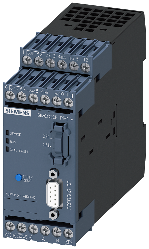 Siemens 3UF7010-1AB00-0 Simocode Pro V -  24VDC