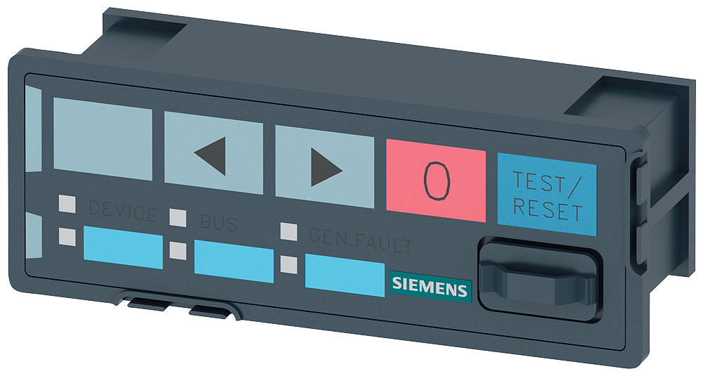Siemens 3UF7200-1AA01-0 Simocode Pro - Operatör Paneli Titanyum Gri