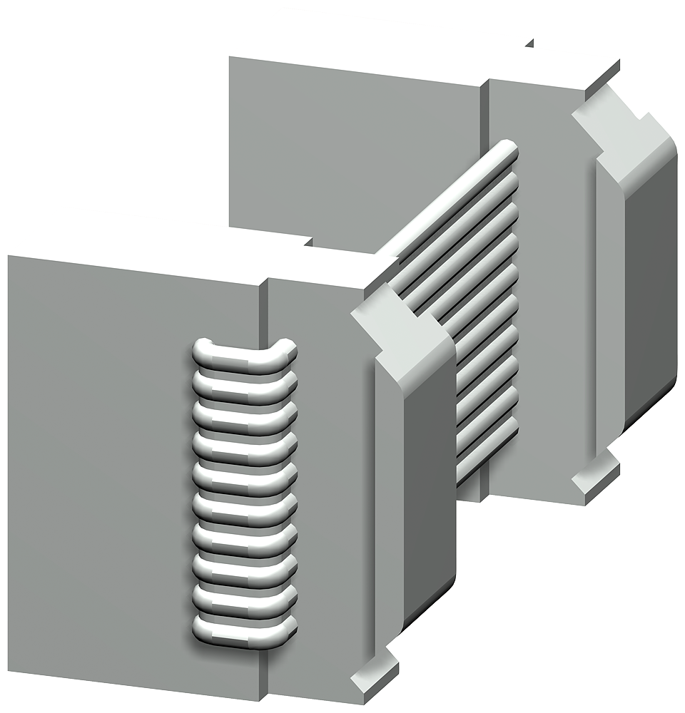 Siemens 3UF7932-0AA00-0 Simocode Modüller Arası Bağlantı Kablosu - 0.5 m yassi kablo
