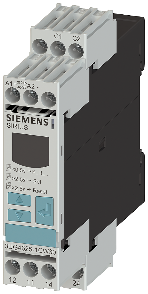Siemens 3UG4625-1CW30 KAÇAK AKIM KORUMA KOMBİNASYONU AÇTIRMA RÖLESİ
