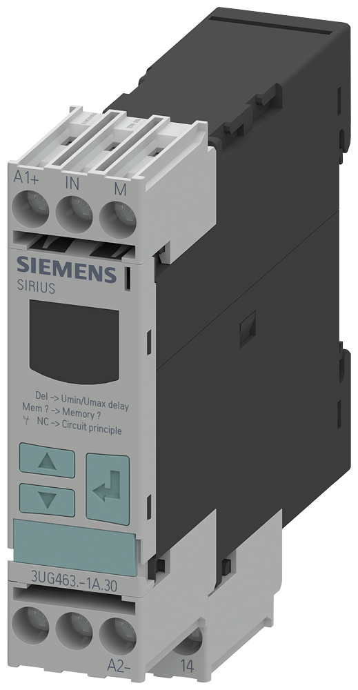 Siemens 3UG4632-1AW30 3UG Monofaze Gerilim İzleme Rölesi, 1CO Kontak