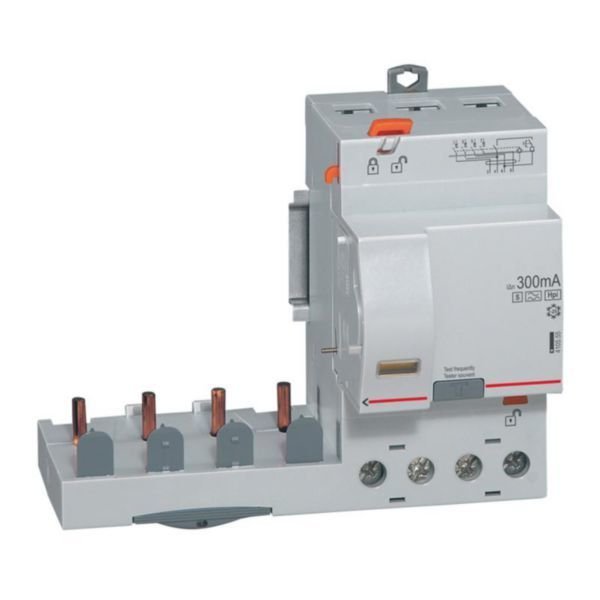 Legrand (410555) DX³ yana montaj kaçak akım 4P selektif-F 63A 300mA (1 mo
