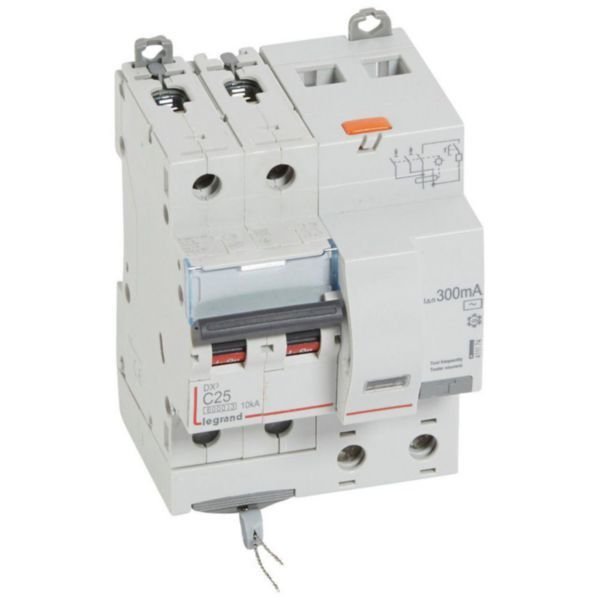 Legrand (411174) DX³ RCBO 25A 2P AC tipi 300mA