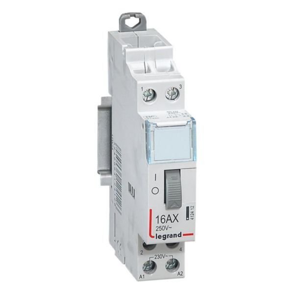 Legrand (412412) Darbe akım anahtarı (Telerüptör) 2P 16A 230V kontrol gerili