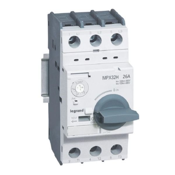 Legrand (417334) MPX³ 32H çevirmeli tip motor koruma şalteri 18 - 26A
