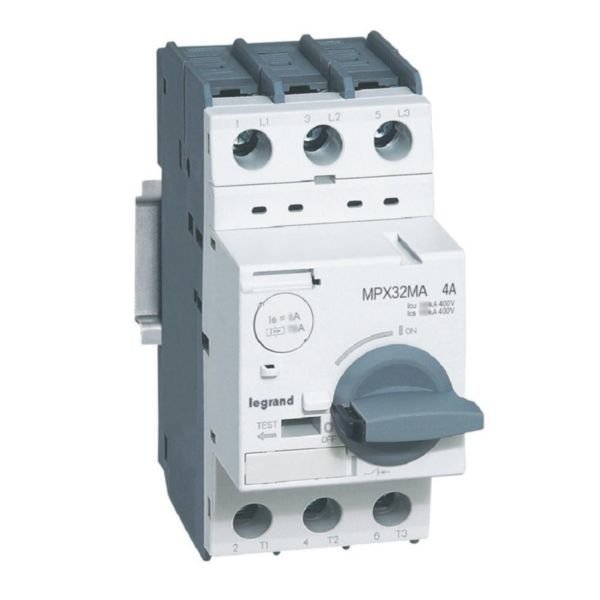 Legrand (417347) MPX³ 32MA çevirmeli tip manyetik korumalı motor koruma