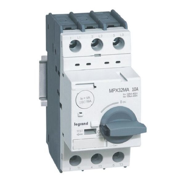 Legrand (417350) MPX³ 32MA çevirmeli tip manyetik korumalı motor koruma