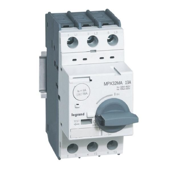 Legrand (417351) MPX³ 32MA çevirmeli tip manyetik korumalı motor koruma