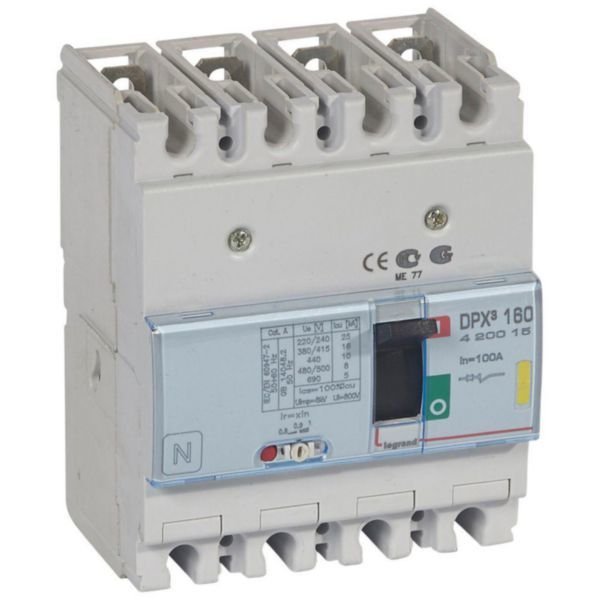 Legrand (420015) DPX³160 TM 4P 100A 16kA