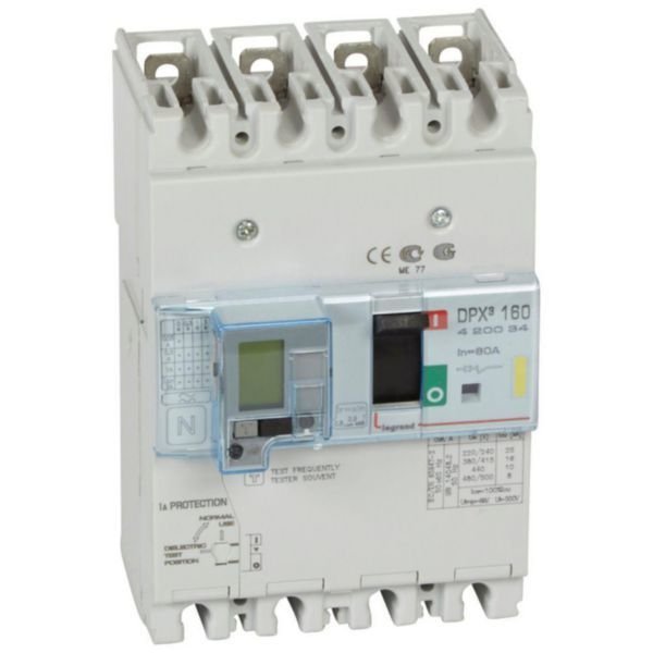Legrand (420034) DPX³160 TM&KAK 4P 80A 16kA
