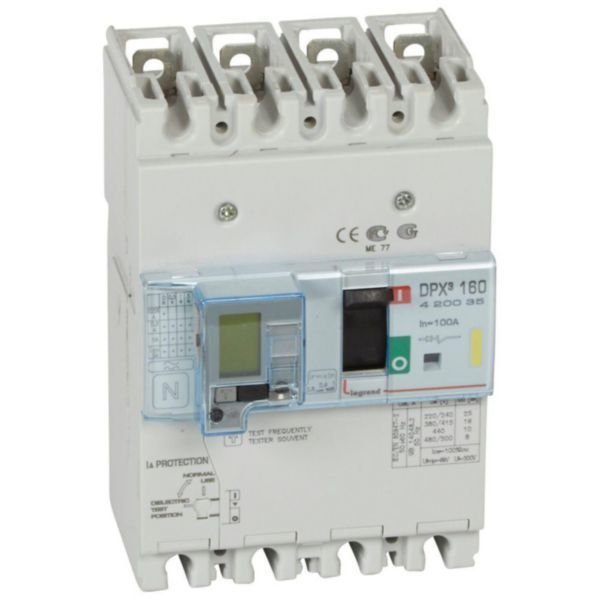 Legrand (420035) DPX³160 TM&KAK 4P 100A 16kA