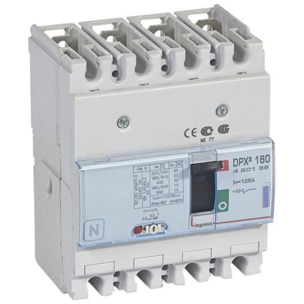 Legrand (420136) DPX³160 TM 4P 125A 50kA
