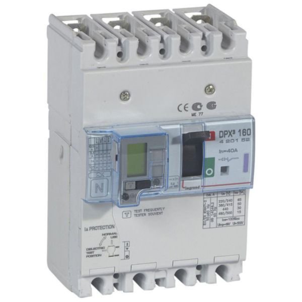 Legrand (420152) DPX³160 TM&KAK 4P 40A 50kA