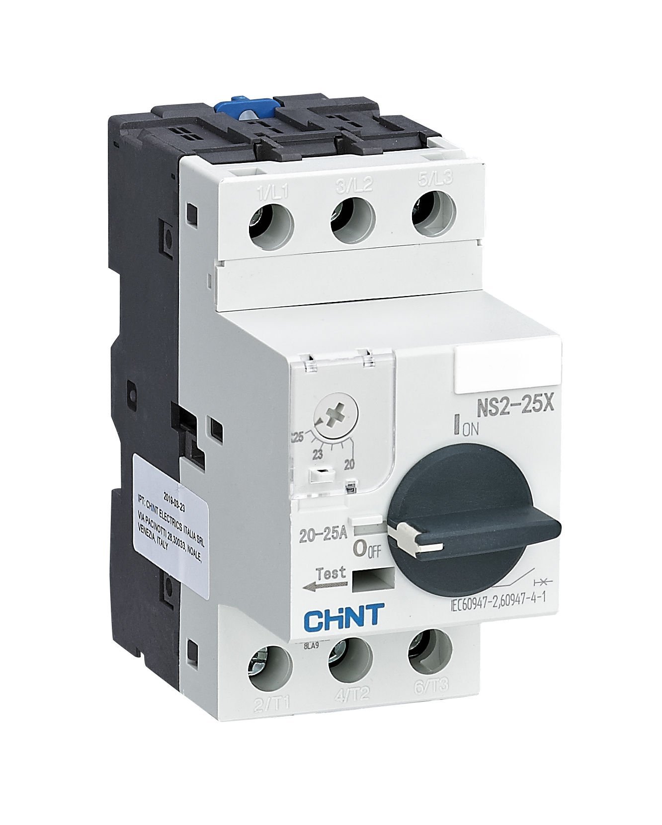 Chint (495188) NS2X Serisi Motor Koruma Şalteri 17-23  A Akım Ayar Sahalı