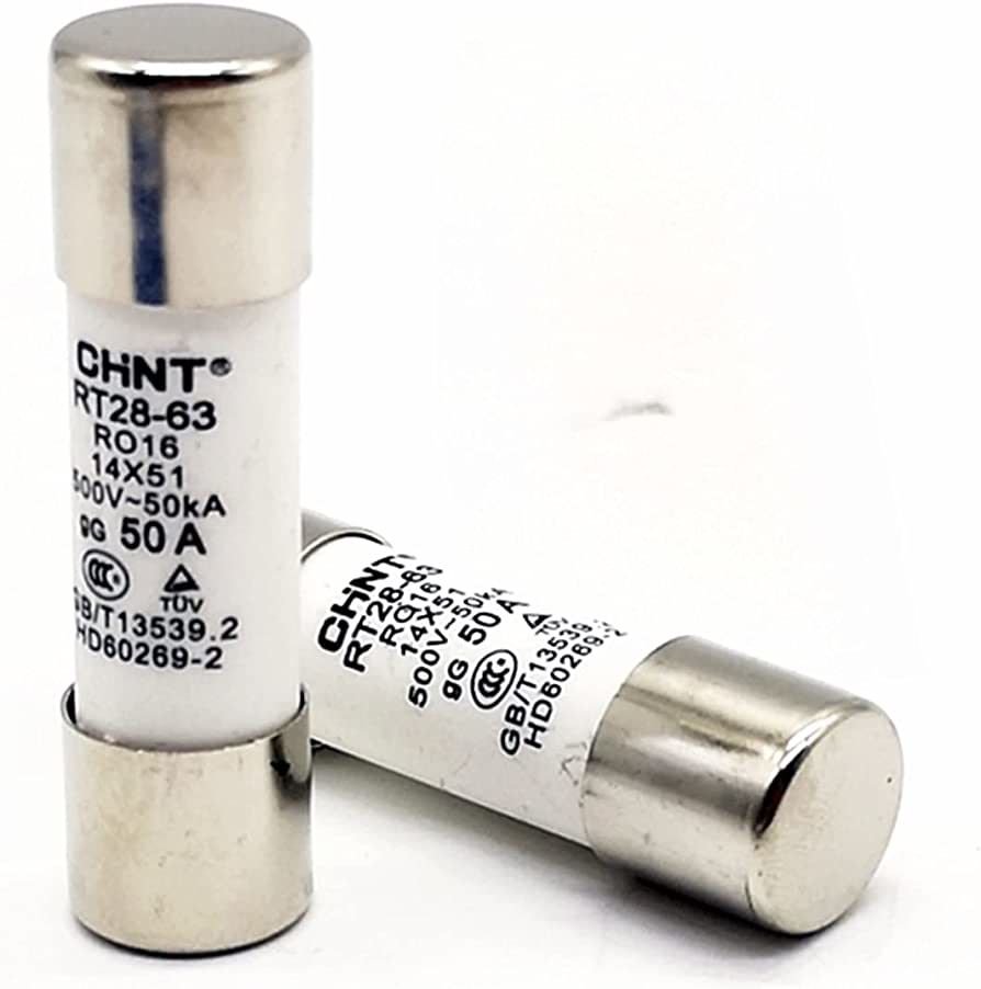 Chint (520482) RT Serisi Silindirik Sigorta 500V AC 25A, 10 X 38 mm