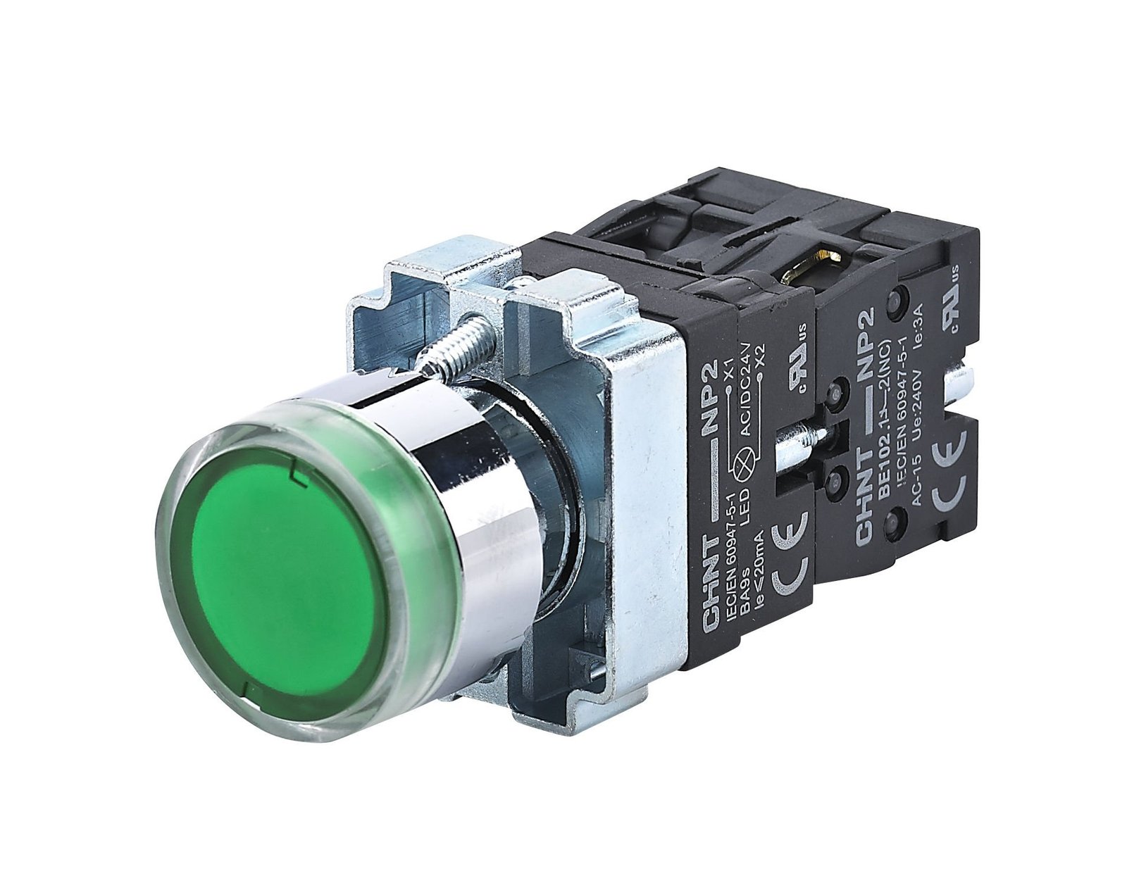 Chint (575623) Sinyal Lambası, LED'li 220 V AC/DC Mavi