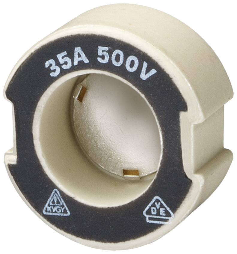 Siemens 5SH318 DIAZED SİGORTA İÇİN VİSKONTAK; 50A;  BEYAZ;  500V