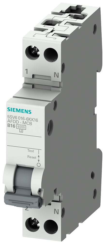 Siemens 5SV6016-7KK40 ARK HATASI ALGILAMA RÖLELİ OTOMAT, MONOFAZE, 40 A, 6 kA, C SINIFI