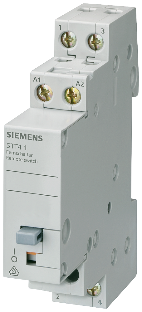Siemens 5TT4105-0 UZAKTAN KUMANDA DARBE AKIM ŞALTERİ; KUM.GER.230V; 1NO+1NC