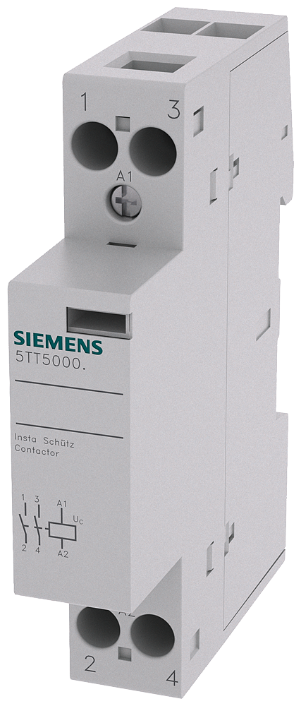 Siemens 5TT5800-0 INSTA KONTAKTÖR; KUM.GER.230V; 20A; İŞ.GER.250V; 2NO