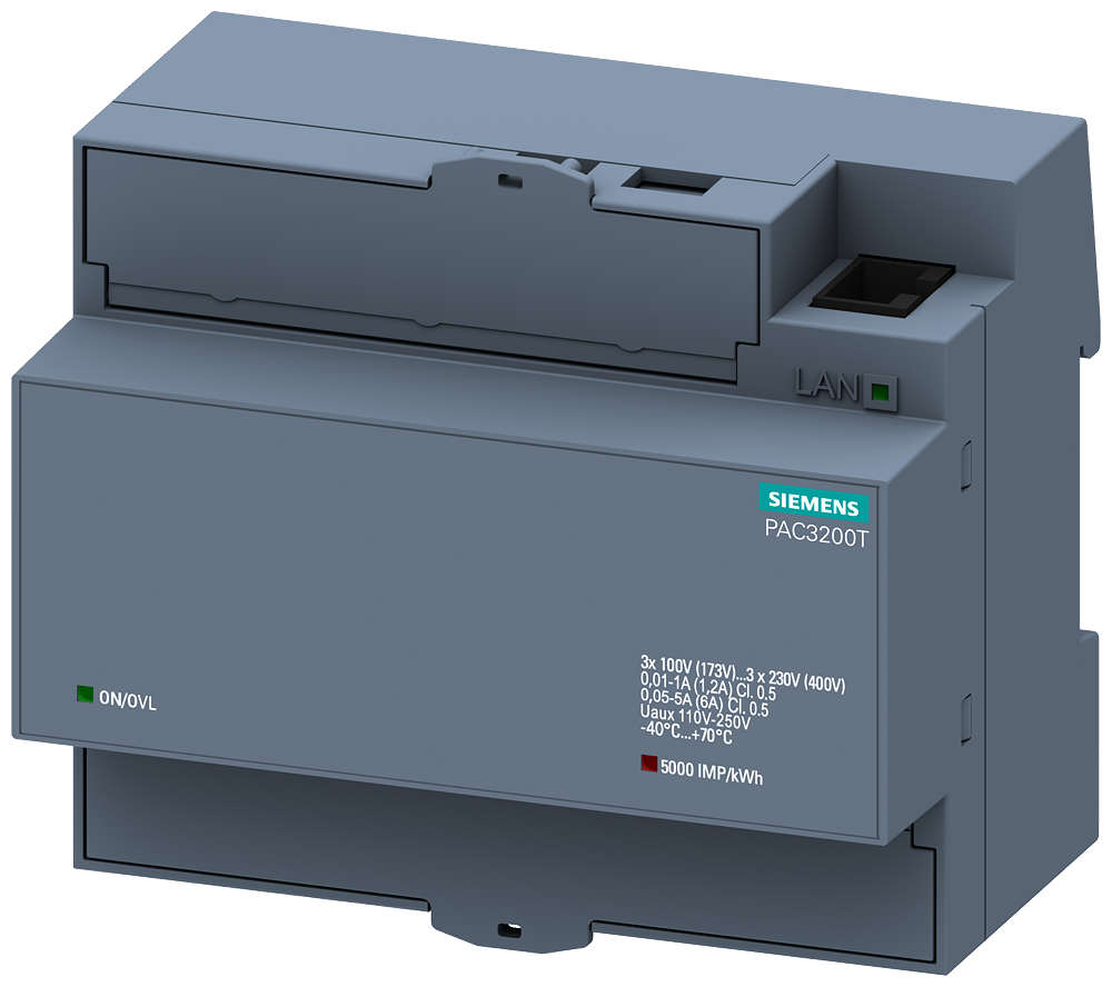 Siemens 7KM3200-0CA01-1AA0 PAC 3200T Çok İşlevli Ölçüm Cihazı