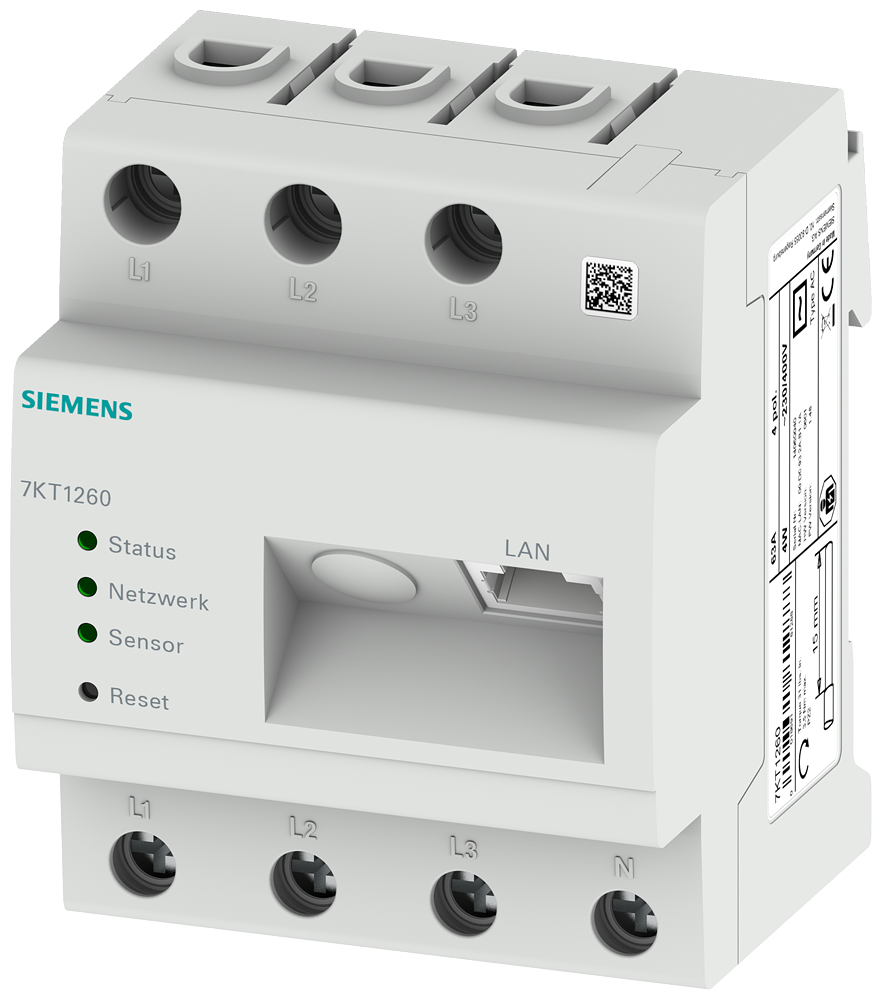 Siemens 7KT1260 7KT PAC1200 ENERJİ ÖLÇER DATA MANAGER