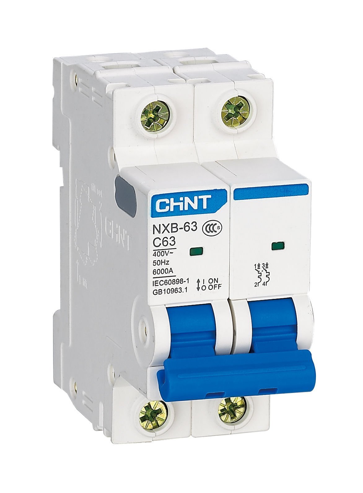 Chint (814113) NXB Serisi / 2 Kutuplu 6kA / B tipi 2A Otomatik Sigorta