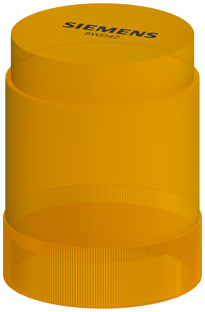 Siemens 8WD4220-5AD 8WD Sinyal Kolonu, Sinyal Elemanı, Kalıcı Işıklı, Sarı, 50mm
