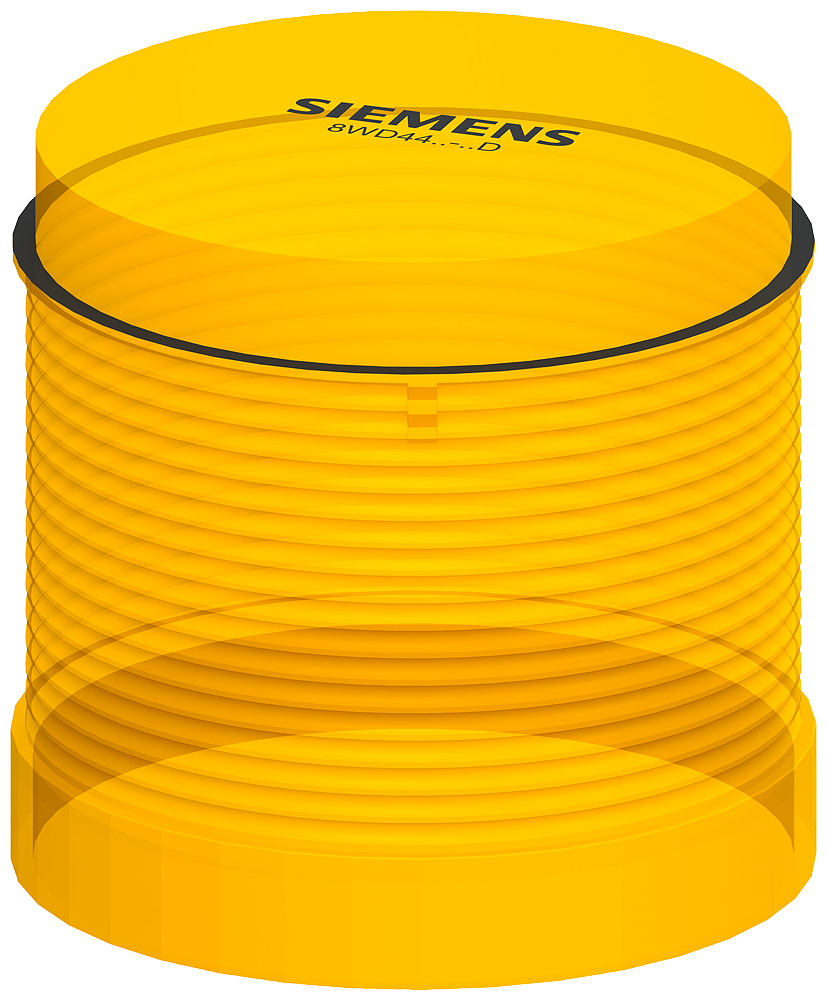 Siemens 8WD4420-5BD 8WD Sinyal Kolonu, Sinyal Elemanı, Flaşör Tip, Sarı, 70mm