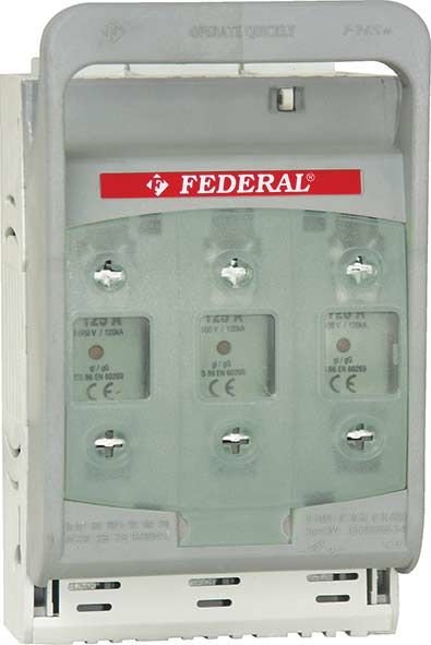 Federal SİGORTALI YÜK AYIRICI FHS160 3P  AC21B 63A /800Vac