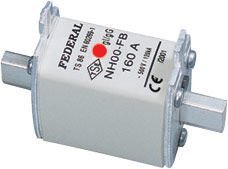 Federal NH SİGORTA NHC00-FB-DI 10A 120kA gG 500Vac CuZn/Ag, STEATIT