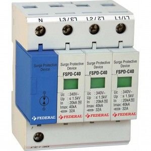 Federal PARAFUDR FSPD-C40DC 3P Imax:40kA 1500Vdc