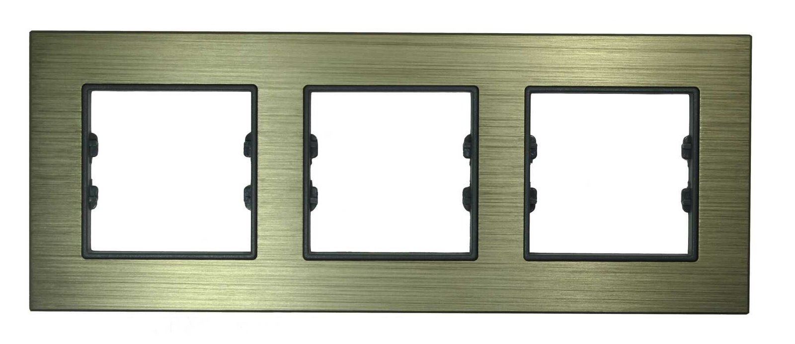 Metal Bronze Üçlü / Triple Çerçeve