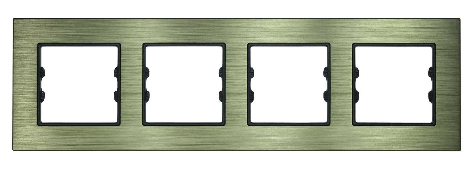 Metal Bronze Dörtlü / Quad Çerçeve