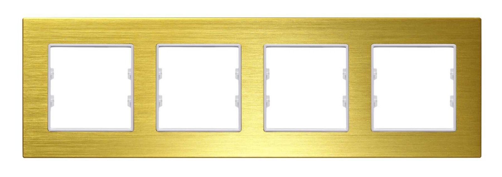 Metal Gold Dörtlü / Quad Çerçeve