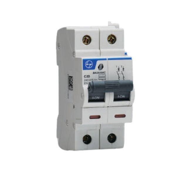 L&T (Schneider) BB20060B - MCB DP 6A B-CURVE 10KA