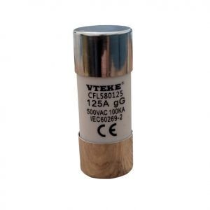 Vteke  SİLİNDİRİK KARTUŞ SİGORTA BUŞONU  22*58 16A