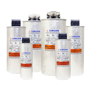 Tibcon 30 kVAr 480V/525V AĞIR HİZMET SİLİNDİR TİP KONDANSATÖR
