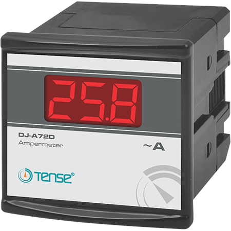 Tense (DJ-A72D) Dijital Ampermetre 72x72mm (100A Direkt)