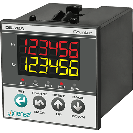 Tense (DS-72A) Dijital 6 Hane Sayıcı 72x72 mm