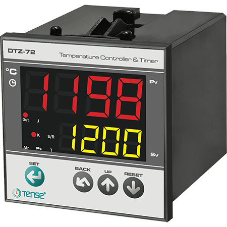 Tense (DTZ-72) Zaman Röleli Dijital Multifonksiyon Özellikli Termostat 72x72mm