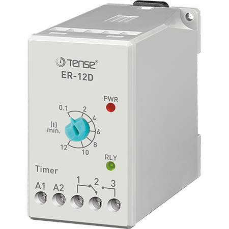 Tense (ER-12D) 0.1sn-12 dk sn Zaman Rölesi