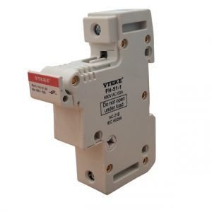 Vteke 2P 14 X 51 SİLİNDİRİK KARTUŞ SİGORTA YUVASI