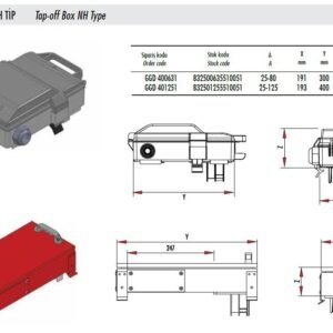 Gersan 25-80A ÇIKIŞ KUTUSU NH TİP GGD 401251