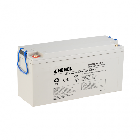 HEGEL JEL AKÜ  150AH-12V BOY:483 EN:170 YÜKSEKLİK:241/248MM AĞIRLIK:45KG